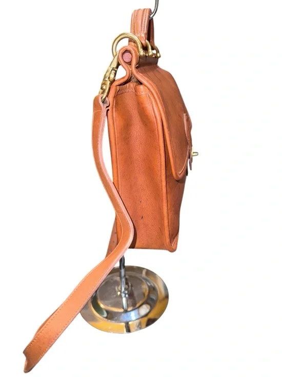 Coach Willis Satchel /Shoulder Bag with COA 1980’s - Picture 3 of 16